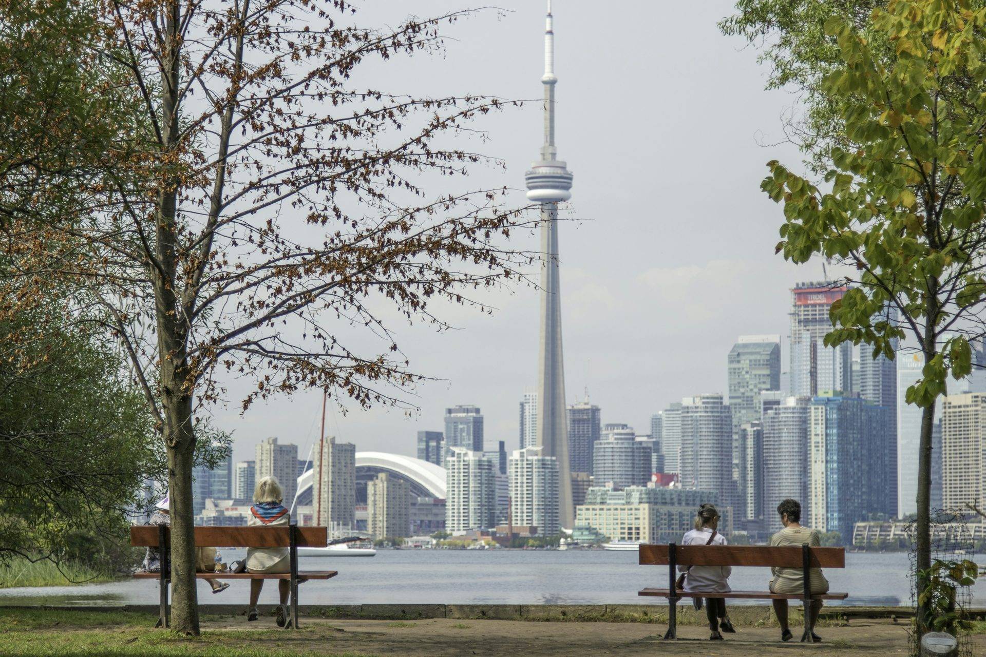 Toronto skyline with the CN Tower